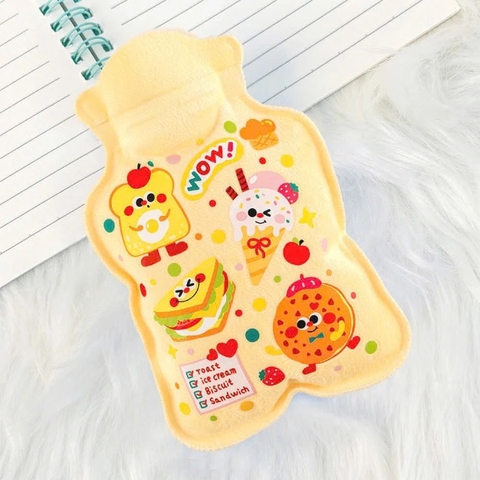 Túi chườm nhung hoạt hình 20x15cm