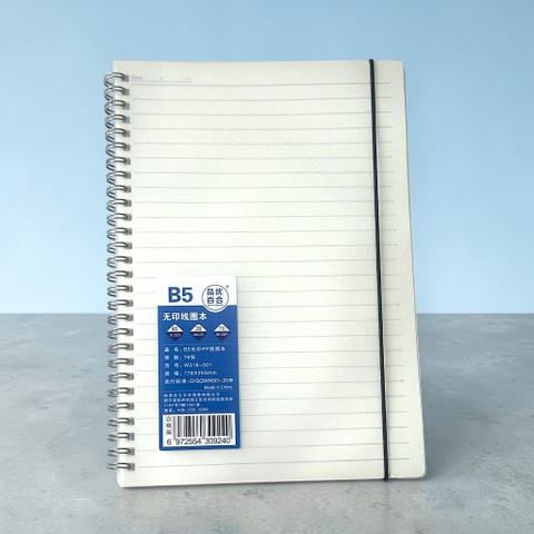 Sổ lò xo B5 255x175mm (70 tờ) K18-01