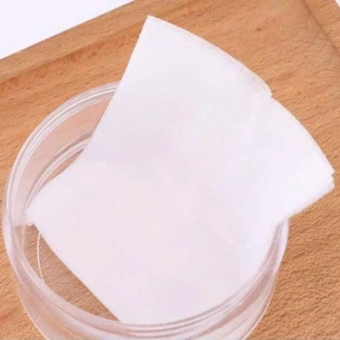 Hộp 100 miếng bông tẩy trang 6*7cm