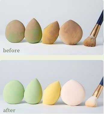 13.10 Nước giặt cọ, mút trang điểm Xunfuji 150ml