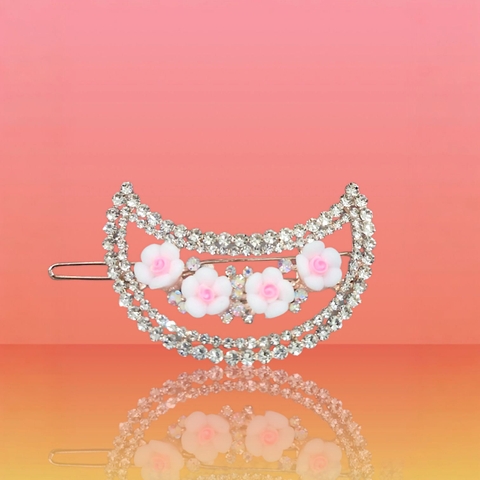 15.5 Kẹp tóc mái đính đá