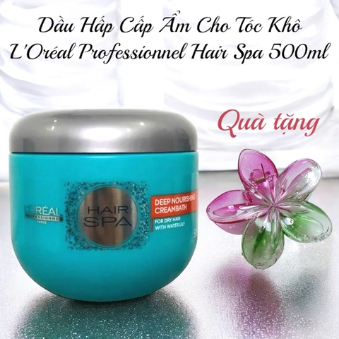 Dầu Hấp Cấp Ẩm Cho Tóc Khô L'Oréal Professionnel Hair Spa 500ml