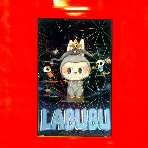Hộp 30 thẻ lomo hai mặt laserr hình Labubu