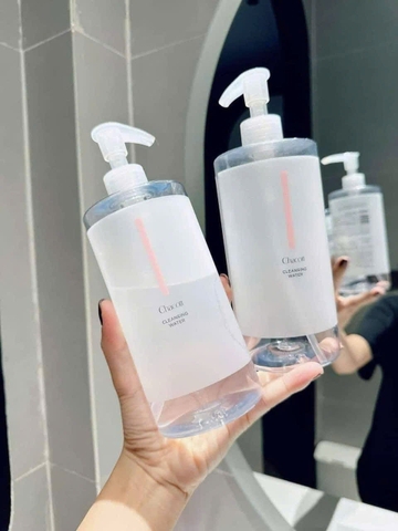 Nước tẩy trang giúp làm sạch da Chacott Cleansing Water 500ml