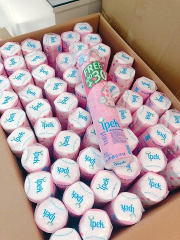 Bịch 150 miếng bông tẩy trang tròn Ipek