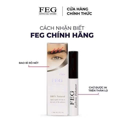Serum Dưỡng Chân Mày FEG Eyebrow Enhacer 3ml _China