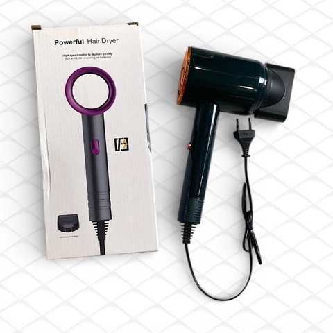 Máy sấy tóc tạo kiểu Powerful Hair Dryer màu trắng