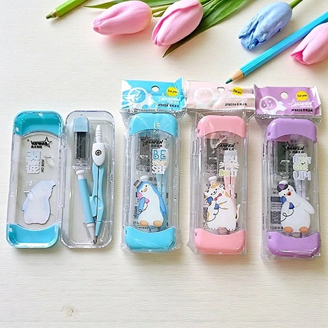 Compa No.JF8026 có hộp nhựa  (ngẫu nhiên)