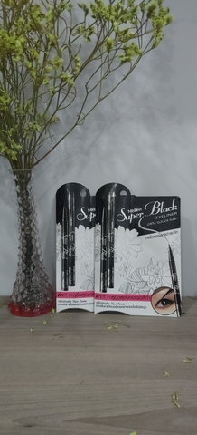 Bút Kẻ Mắt Dạ Đen Không Trôi, Không Lem, Không Nhòe Mistine Super Black Eyeliner 1g
