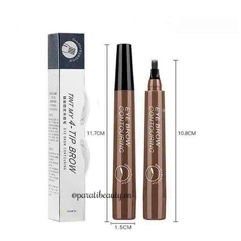 Bút phẩy sợi lông mày Suake #02 Nâu sẫm