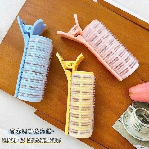 Kẹp phồng tóc tự dính màu pastel xinh xắn dễ thương (ngẫu nhiên)-1 cái