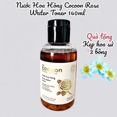 Nước Hoa Hồng Cocoon Rose Water Toner 140ml