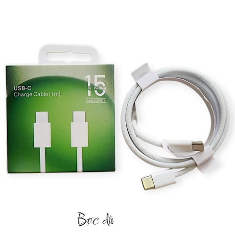 19.17 Cáp sạc nhanh 20W USB-C To Lightning Cable 1m