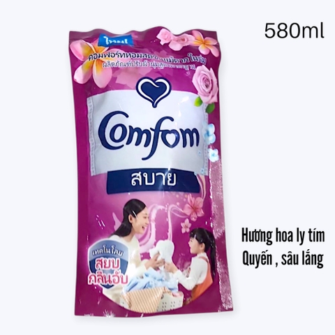 CT1. Nước xả Comfom Hương Nước Hoa  Quyến Rũ 580ml