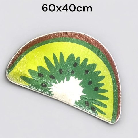 Thảm lau chân họa tiết lông cừu 60x40cm