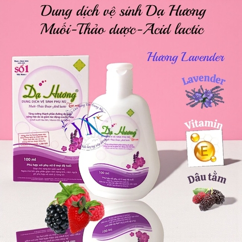 Dung dịch vệ sinh Dạ Hương tươi mới 100ml