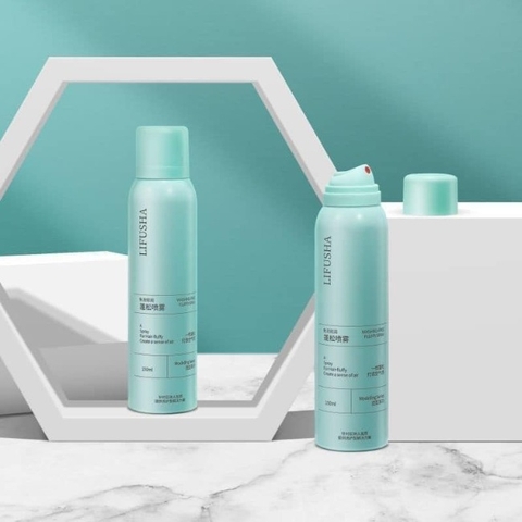 Dầu gội khô thuần chay cho tóc phồng màu xanh 150ml