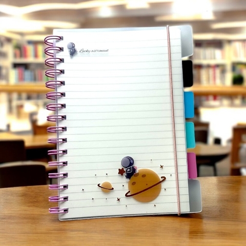 Sổ lò xo có phân trang, dây cột A5 (155x210mm)