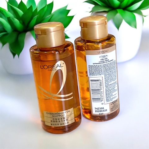 Dầu Gội L'Oreal Dưỡng Tóc Suôn Mượt Tóc Cao Cấp 100ml