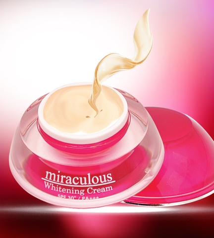 HLK-Kem Dưỡng Trắng Da Ngày Và Đêm Miraculous Whitening Cream Hàn Quốc 15g