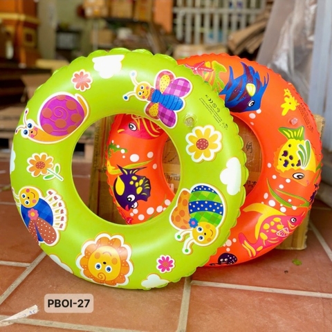 13.7 Pha.o bơ.i PVC tròn 70cm (họa tiết ngẫu nhiên-chưa bơm)