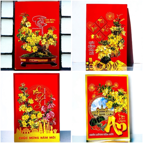 Thiệp chúc mừng năm mới 12,5x19cm