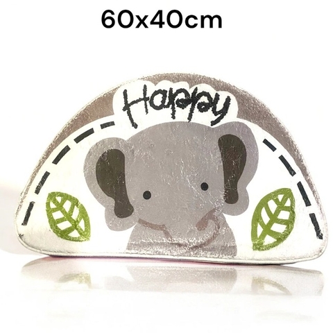 Thảm lau chân họa tiết lông cừu 60x40cm