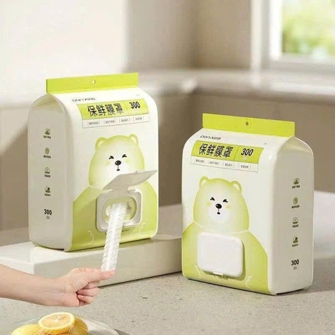 S2. Bich 300 Cái Bọc Thực Phẩm Có Chun