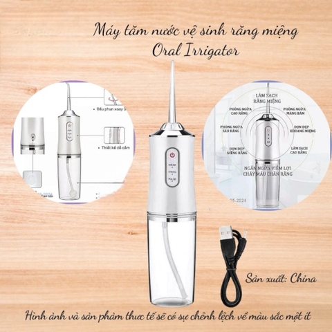 CT2. Máy tăm nước vệ sinh răng miệng Oral Irrigator 220ml