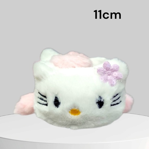 15.1 Kẹp tóc lông Hello Kitty 11cm