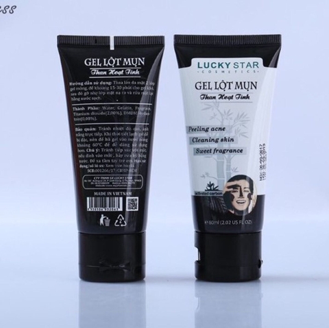 Gel Lột Mụn Lucky Star Than Hoạt Tính 60ml G