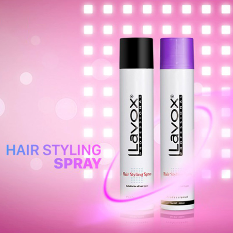 B3. Keo tạo nếp tóc siêu sóng Lavox 420ml