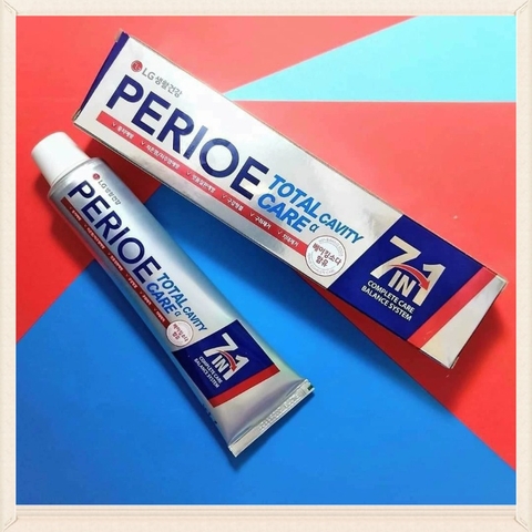 Kem đánh răng 7in1 Perioe Cavity Care Alpha  (Liên doanh Hàn -Trung)