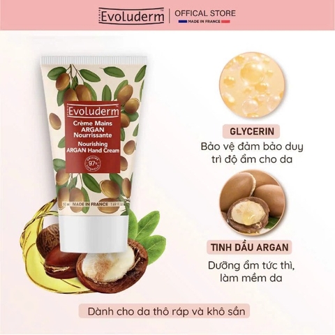 Kem dưỡng da tay Evoluderm 50ml