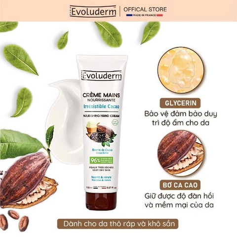 Kem dưỡng da tay Evoluderm 150ml