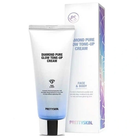 {S-T}Kem dưỡng PrettySkin Diamond Pure Glow Tone-up Cream 100ml