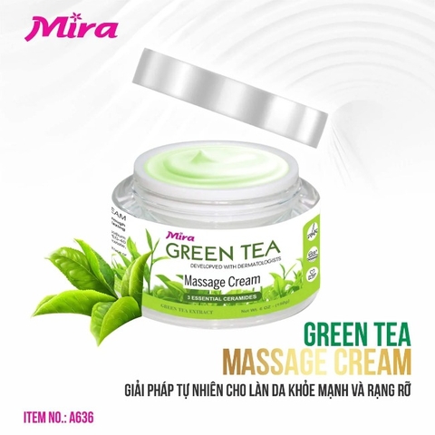 HLK-Kem Massage Trà Xanh Mira Green Tea Massage Cream 150g