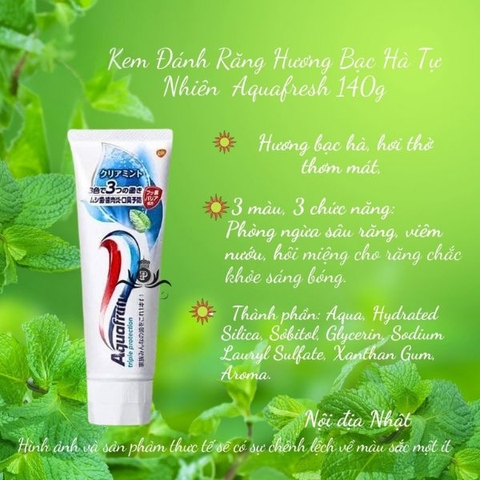 Kem Đánh Răng Aquafresh 140g