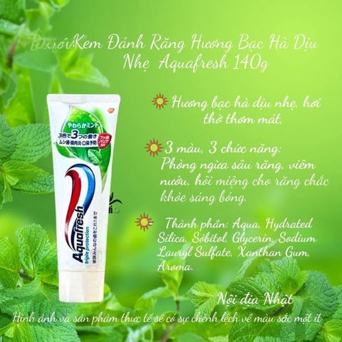 Kem Đánh Răng Aquafresh 140g