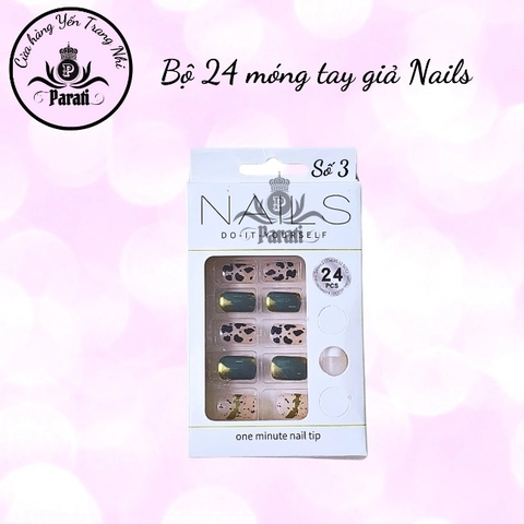 Bộ 24 nail giả Nails
