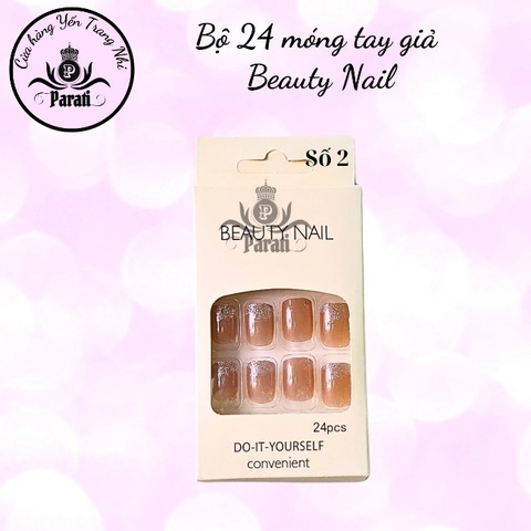 Bộ 24 móng tay giả Beauty Nail