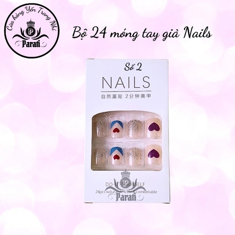 Bộ 24 nail giả Nails