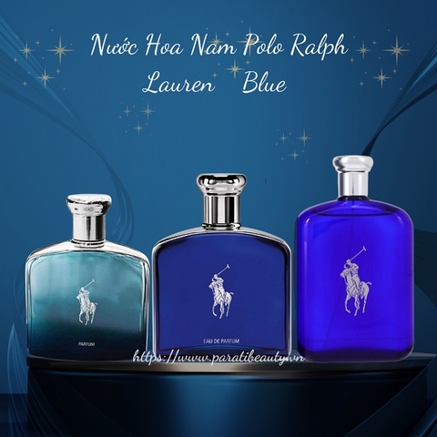 Nước Hoa Nam Polo Ralph Lauren  Blue Parfum 40ml, 125ml, 200ml
