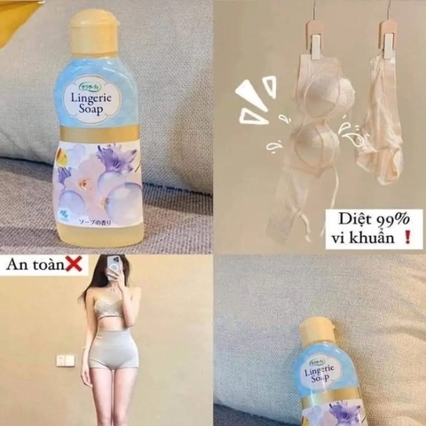 Nước giặt đồ lót Lingerie Soap Kobayashi 120ml