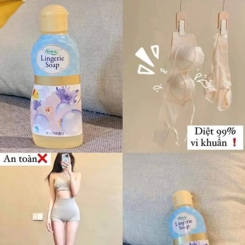 Nước giặt đồ lót Lingerie Soap Kobayashi 120ml