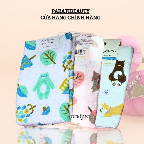 Khăn mặt cotton 2 lớp