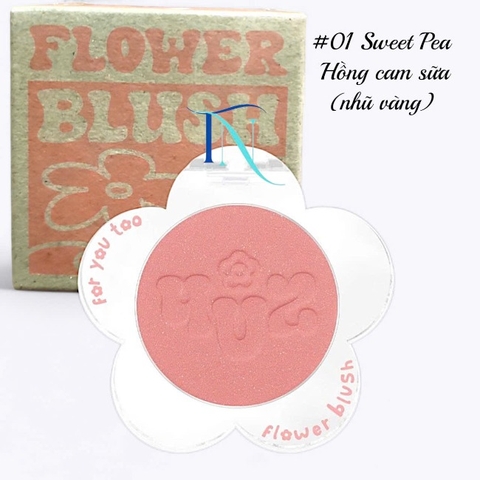 Phấn má 4U2 Flower Blush 3,7g