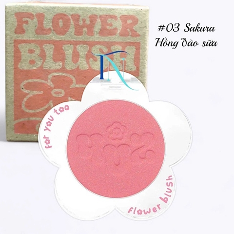 Phấn má 4U2 Flower Blush 3,7g
