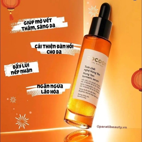 Serum Cocoon Turmeric Serum Tinh Chất Nghệ Hưng Yên 5ml