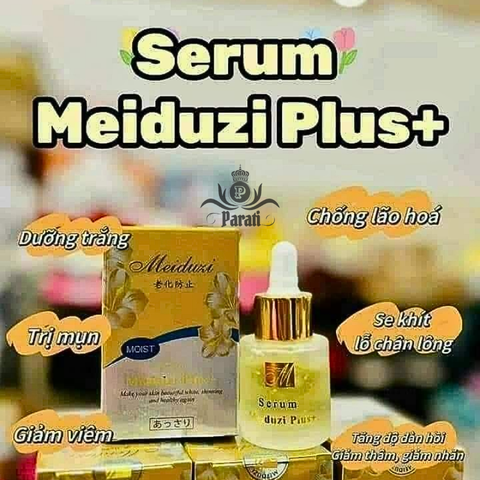 Serum Meiduzi Plus+ Dưỡng Da, Giảm Thâm Nám, Se Khít Lỗ Chân Lông 20ml